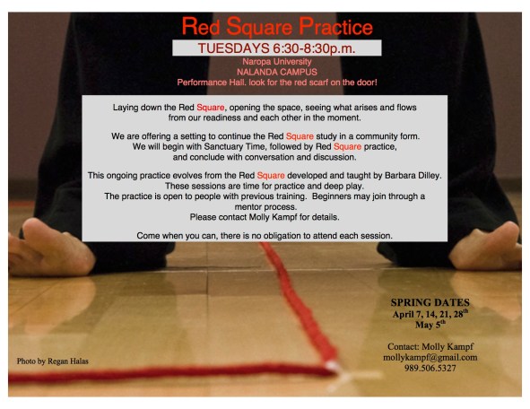 Spring Red Square Dates